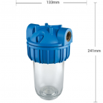 Φίλτρο νερού μονό Junior plus 3P 1/2" MFO SX TS