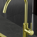 BRUSHED GOLD ΜΠΑΤΑΡΙΑ ΚΟΥΖΙΝΑΣ MISCELATORI CUCINA