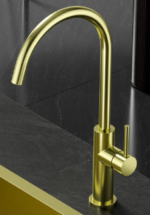 BRUSHED GOLD ΜΠΑΤΑΡΙΑ ΚΟΥΖΙΝΑΣ MISCELATORI CUCINA