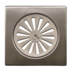 ΣΧΑΡΑ ΑΣΦΑΛΕΙΑΣ INOX 10X10CM ΤΕΤΡΑΓΩΝΟ ΠΛΑΙΣΙΟ