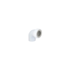 ΓΩΝΙΑ ΛΕΥΚΗ ΠΛΑΣΤΙΚΗ PVC ΑΡΣ  Φ100 x Dm75/110 ΜΕ ΛΑΣΤΙΧΟ, L125mm  ΓΙΑ ΤΟΠΘΕΤΗΣΗ ΠΙΣΩ ΑΠΟ ΛΕΚΑΝΕΣ