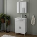 ΣΕΤ ΕΠΙΠΛΟ ΜΠΑΝΙΟΥ LUNA 55 WHITE DROP