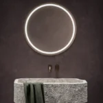 ΚΑΘΡΕΦΤΗΣ ΤΟΙΧΟΥ CIRCLE MAT LED Φ70