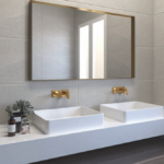 ΚΑΘΡΕΦΤΗΣ ΤΟΙΧΟΥ ΜΕ ΛΑΜΑ IRON SQUARE 45X90