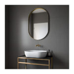 ΚΑΘΡΕΦΤΗΣ ΤΟΙΧΟΥ ΜΕ ΛΑΜΑ IRON SEMI OVAL 60X90