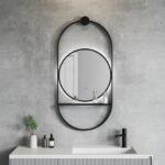 SAVONA BLACK LED MIRROR 1943MB