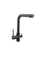 Βρύση 3 παροχών CLASSIC BLACK