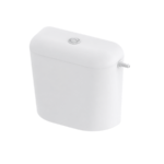 Καζανάκι Πλάτης Πλαστικό Λευκό CLASSIC ABS Dual 3/6L με Μόνωση & Φλοτέρ 1/2″