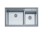 Νεροχύτης Κουζίνας INOX με 2 Γούρνες Premium