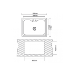 Νεροχύτης Κουζίνας INOX (6546/6545) - Image 2